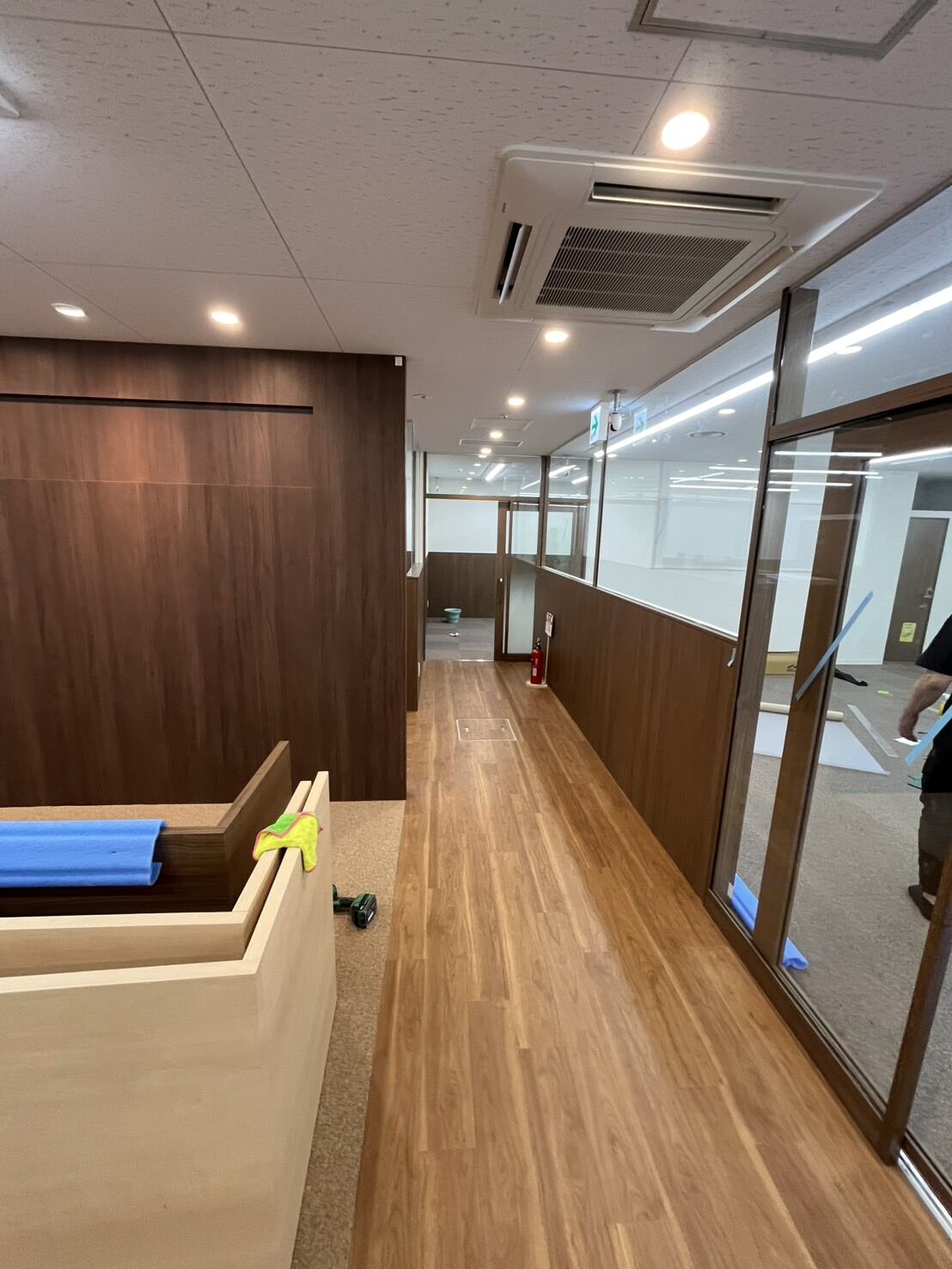 栃木県小山市の店舗工事のクリーニングを行いました