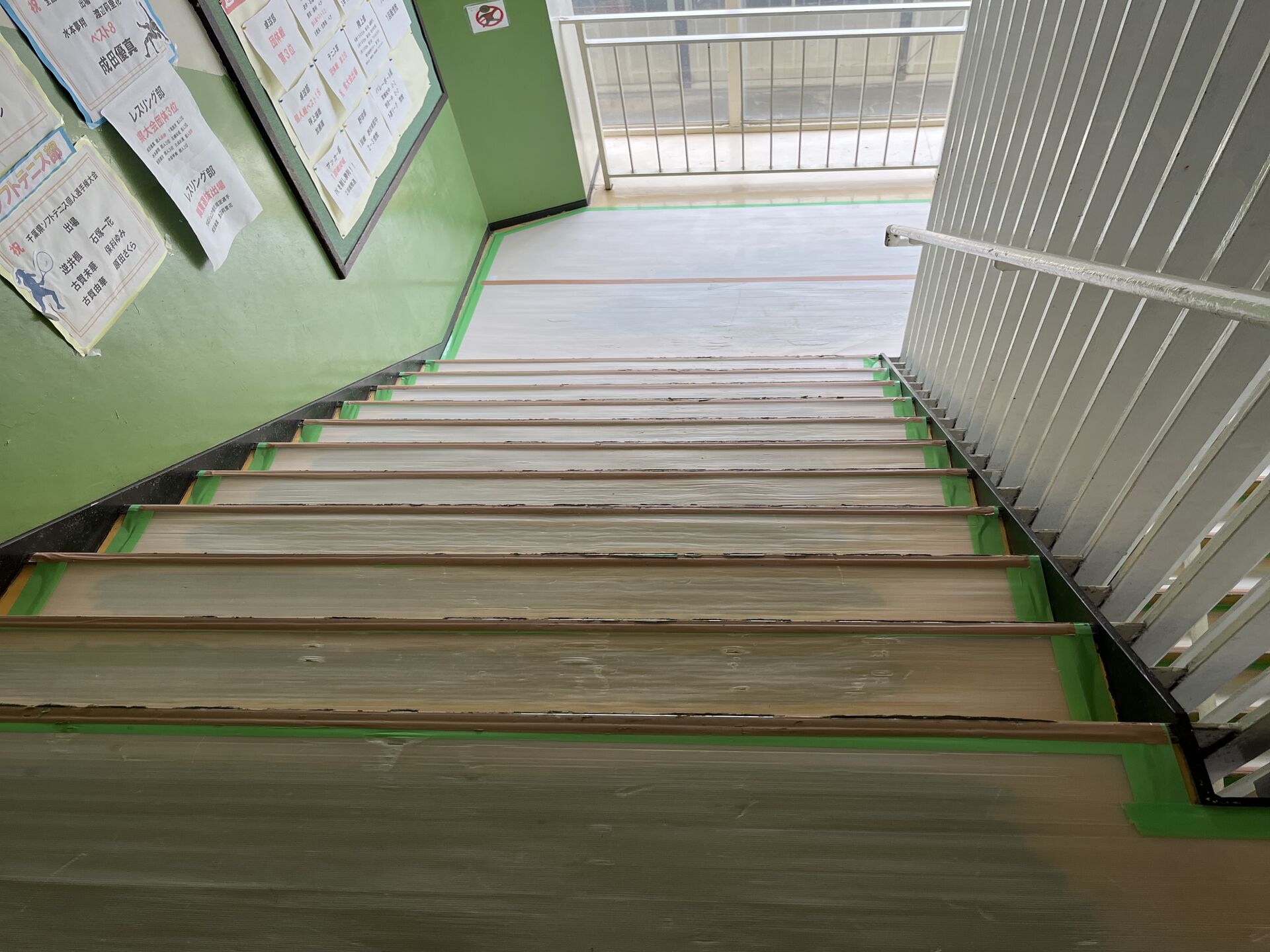 千葉県野田市内の中学校にてクリーニングを行いました