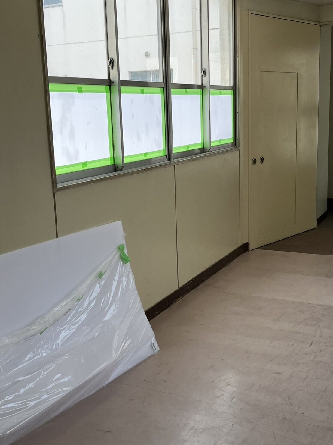 千葉県野田市中学校にてトイレ改修工事が始まりました